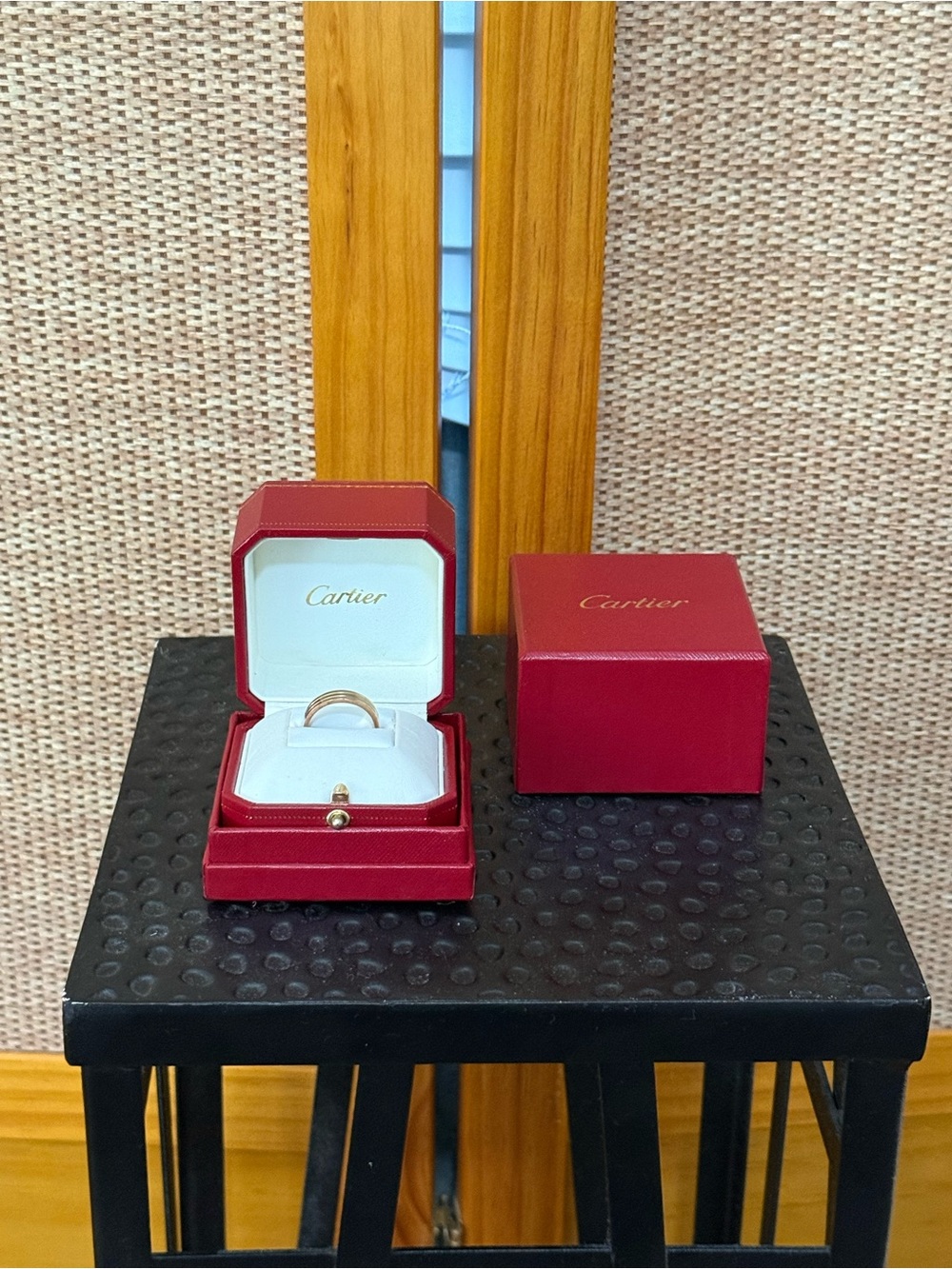 Cartier Tri Color Gold Ring